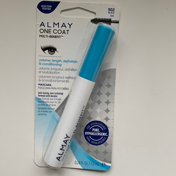 ALMAY One Coat Multi-Benefit Mascara, Black 502 - Picture 2 of 3